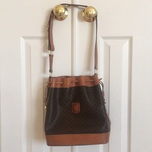 Vintage celine bucket bag